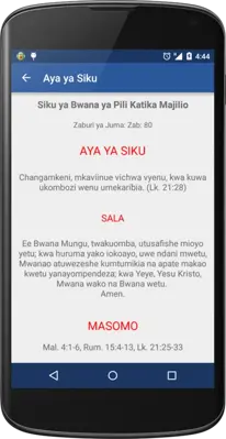 Tumwabudu Mungu Wetu android App screenshot 2