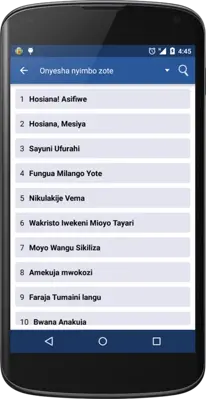 Tumwabudu Mungu Wetu android App screenshot 5